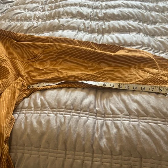 Striped Cotton OSKA Cropped Balloon pants, size O (XS) - Picture 9 of 15